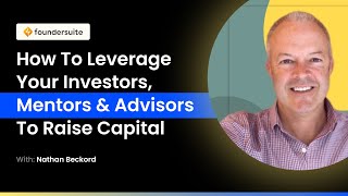 Fundraising As A Team Sport  How To Leverage Your Investors Mentors and Advisors to Raise Capital [upl. by Nnyleuqcaj82]