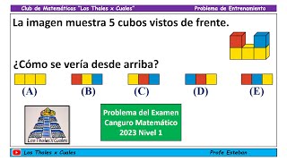 Clases de Matemáticas usando problemas de Olimpiadas de Matemáticas Figuras formadas por cubos [upl. by Sorenson730]