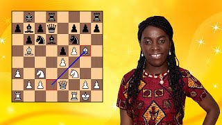 Phiona Mutesi Chess Game Queen of Katwe [upl. by Eneri]