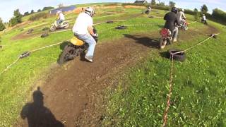 Codford 50cc Moped Racing [upl. by Haimrej]