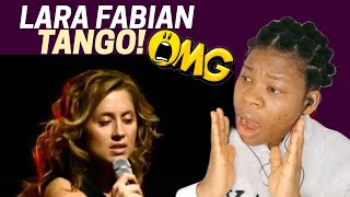 Reaction to Lara Fabian  Tango  Live 2002 HD [upl. by Annavahs]