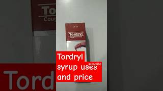 Tordryl syrup uses  cough syrup shorts shortsfeed yt medworld0 [upl. by Katha280]