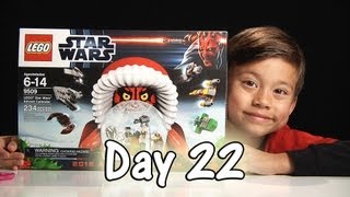 Day 22 LEGO STAR WARS Advent Calendar 2012 Review Set 9509  Stop Motion amp FREE CODE [upl. by Imiaj]