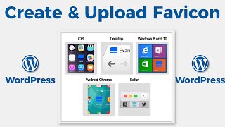 How to Create Favicon and Upload Favicon on Your WordPress Website [upl. by Ahseinet]