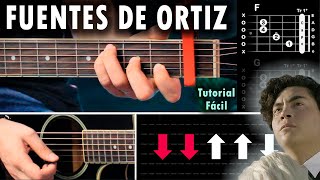 Fuentes De Ortiz  Ed Maverick GUITARRA Tutorial  Acordes [upl. by Eatnoj]