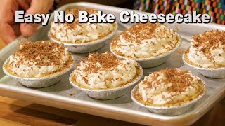 Easy No Bake Cheesecake [upl. by Nilyam]