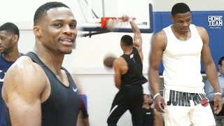 Russell Westbrook Highlights at Rico Hines UCLA Run [upl. by Yajet]