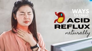 TREAT ACID REFLUX NATURALLY  ACIDITY  GERD  acidity acidrefluxtreatment youtube [upl. by Eamanna]