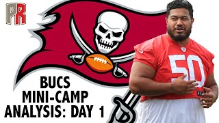 Bucs MiniCamp Analysis Day 1 [upl. by Chandal]