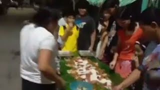 Mini Boodle Fight with friends [upl. by Luapnaes]