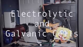 ELECTROLYTIC AND GALVANIC CELLS SONG [upl. by Denby]