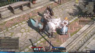 White Cerberus Mount  Lost Ark  Platinum Founders Pack [upl. by Kurtzig99]