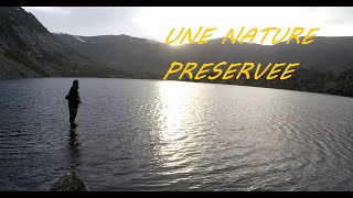 Pêche de la truite en lac de montagne Pyrénées [upl. by Assed]