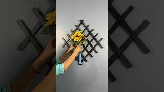 Creative Cardboard Craft — Wall Decor Idea short reel youtubeshort diycrafts viral trending [upl. by Ikcim]