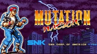 MUTATION NATION1992 ContinuationEndingArcade Retro Gaming [upl. by Analrahc]