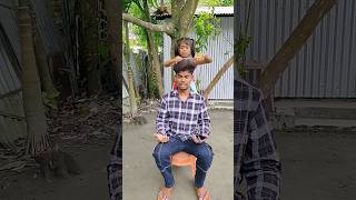 Khushi or Mummy ne papa ko takla bana diya 😍🤣 trending ytshorts viral shorts [upl. by Imarej]