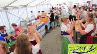 Bier amp Weinfest Bischofswiesen im Berchtesgadener Land mit verschiedenen Einlagen der Trachtler [upl. by Jennie]