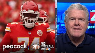 King NFL ‘has to do something’ about missed false start flags  Pro Football Talk  NFL on NBC [upl. by Eruot]