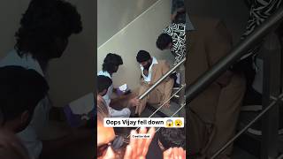 Vijay Devorkonda Fell Down 😱 On Stairs 😱😮 shorts [upl. by Shute]