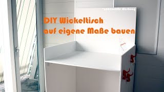 DIY Wickeltisch einfach schnell und preiswert bauen – Kostenlose Anleitung [upl. by Kleiman647]