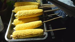 Famous Roasted Sweet Corn of Tangerang  Street Food [upl. by Quackenbush]