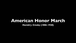 American Honor March Crosby [upl. by Arraet]