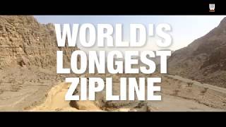 The UAE is getting the world’s longest zipline [upl. by Nele335]