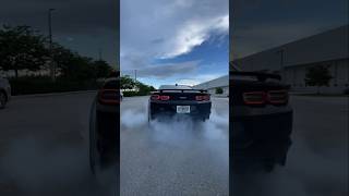 6th Gen Camaro SS Rolling BURNOUT [upl. by Attenborough83]