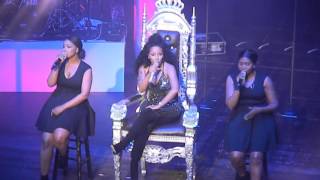 KMichelle and The Cakes Cover Medley Live [upl. by Redyr]