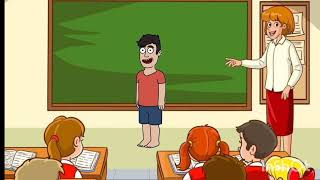 School cartoon video cartoon [upl. by Nagirrek687]