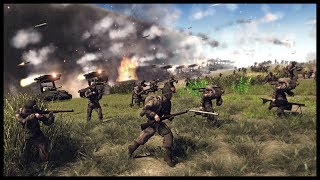 1560 ROCKETS British amp Soviet Combined Arms Fort Assault  Men of War RobZ Realism Mod Gameplay [upl. by Badger40]