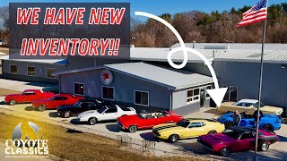 50 Classic Cars for Sale Our Best New MUSCLE CAR Inventory [upl. by Nipahc]