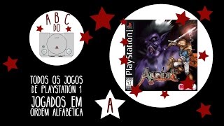 Alundra  Gameplay comentado em português ABC do PS1 [upl. by Saxen]