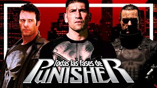 THE PUNISHER Todas Sus Fases Cinematográficas y La Serie  Review [upl. by Notniw]