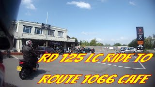 RD 125 LC YPVS  1066 CAFE RIDE [upl. by Harms]