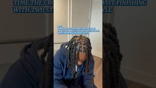 Have you ever did crochet retwist  🤩🔥  locs  hair  fyp  hairstylist  shorts [upl. by Inaniel778]