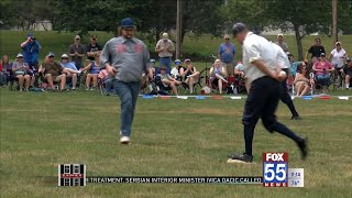 Vintage Baseball Showcase brings 1860style game to Fort Wayne [upl. by Clintock991]