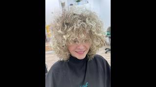 Flequillos 2024 curlyhair flequillocurly curlyprofesional saloncurly peluqueriacurly curls [upl. by Lewan60]