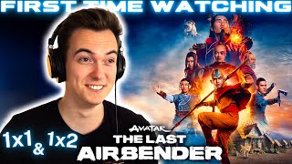 Yep Its GOOD Netflix Avatar The Last Airbender S1 Ep1amp2 REACTIONREVIEW  First Time Watching [upl. by Wehner]