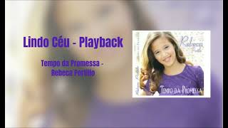 Lindo Céu  Rebeca Portilio Playback [upl. by Ilatan]