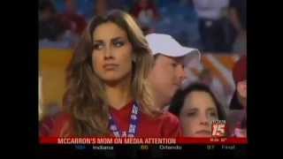 AJ McCarrons mom defends Katherine Webb [upl. by Sirred]