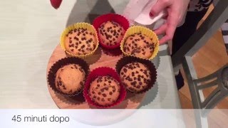 Ricetta Muffin con gocce di cioccolato [upl. by Lodie]