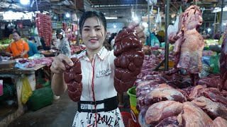 Yummy beef and beef kidney cooking  Countryside Vlog [upl. by Carrel175]