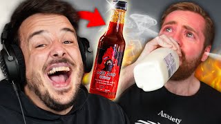 YLYL EXTREME HOT SAUCE CHALLENGE spicy [upl. by Tichon]