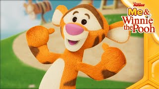 Meet Tigger 🧡  Me amp Winnie the Pooh 🍯  Vlog 2  disneyjr [upl. by Aelber752]