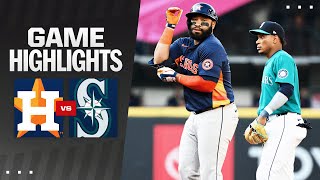 Astros vs Mariners Game Highlights 72024  MLB Highlights [upl. by Eniahs]