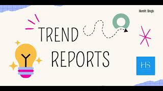 How to create Trend Reports in ServiceNow [upl. by Olney]