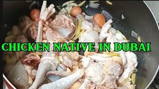 Cooking native chicken tinola  easy recipe livestream satisfying uae [upl. by Acirdna]