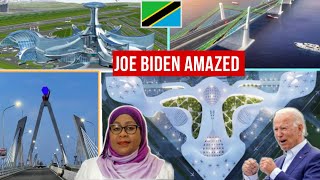 Tanzania amazing US President with these mega projects20242028 [upl. by Lazaro]