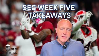 Week 5 Review Alabama becomes harder to defend why Texas is improving amp what got Auburn beat [upl. by Daisey]